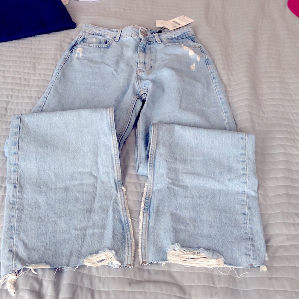 Zara Z1975 full length slit jeans - Picture 14 of 14